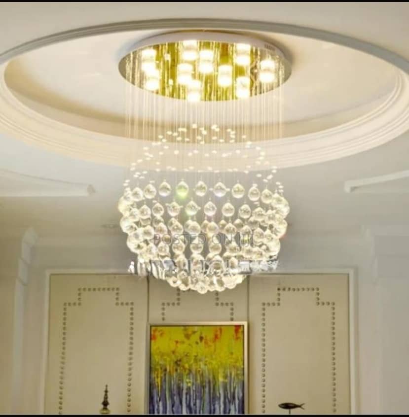 Modern LED Crystal Chandelier