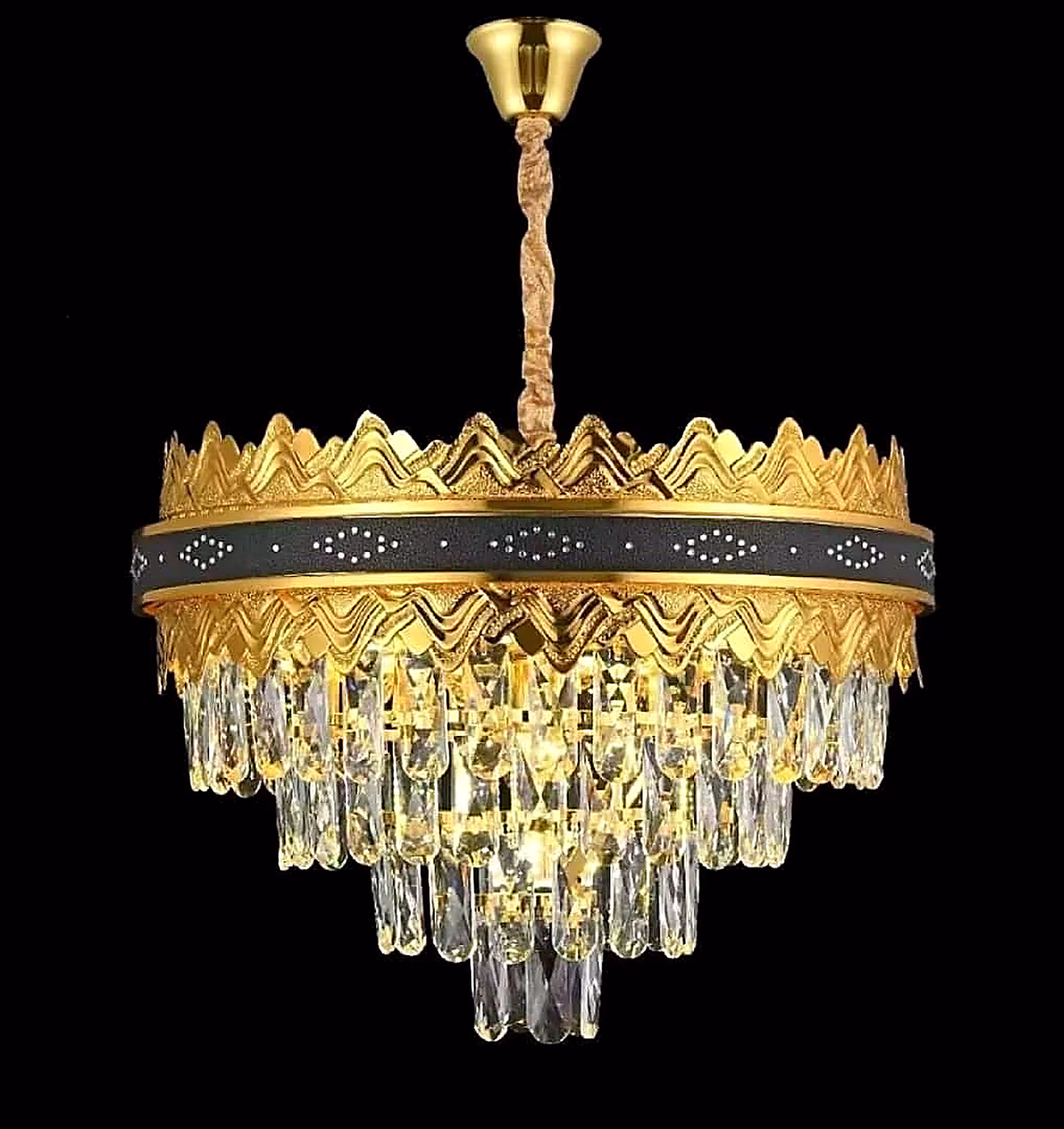 Elegant and Modern Crystal Chandelier