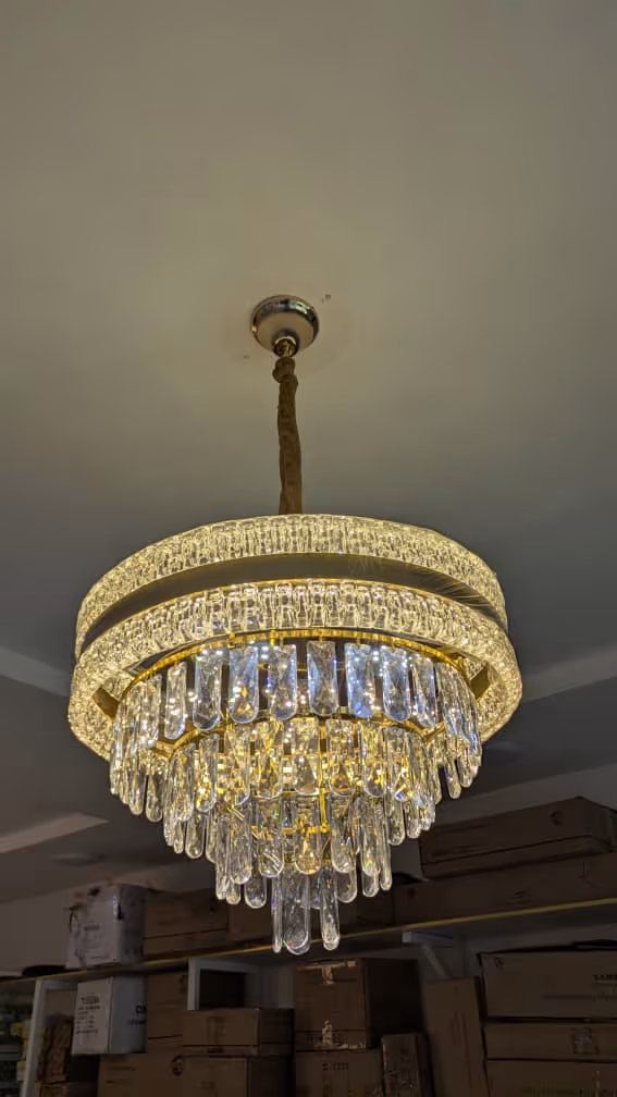 Modern LED Crystal Chandelier (Size 600)