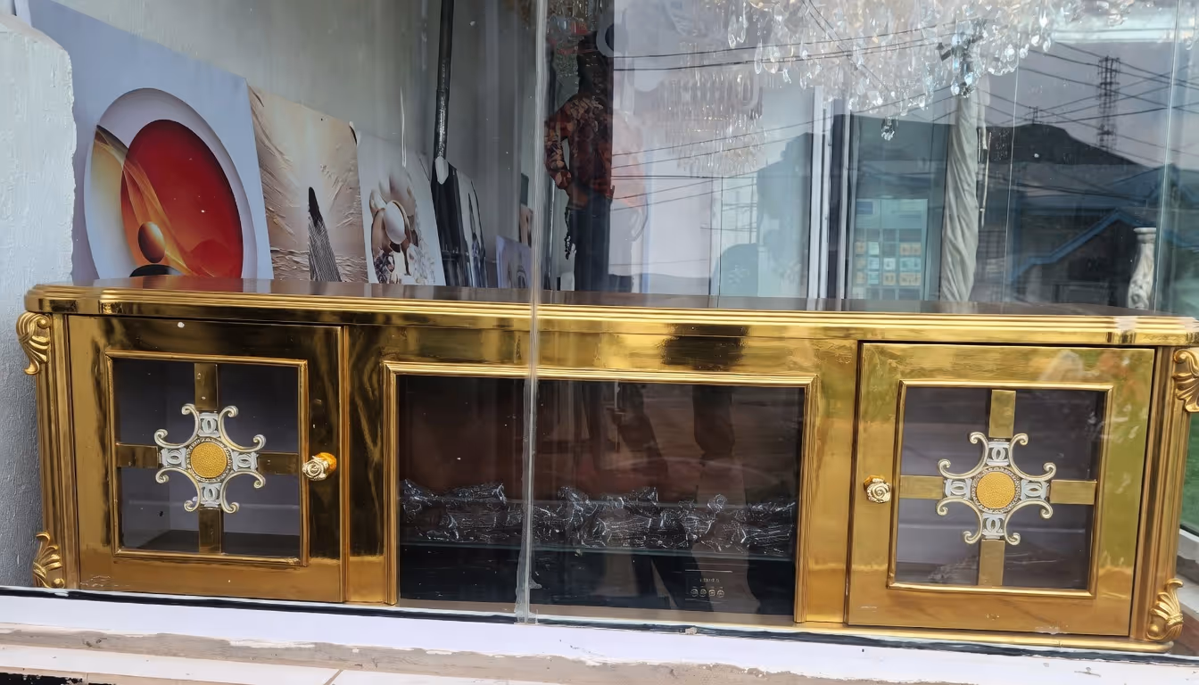 Fire Flame TV Stand