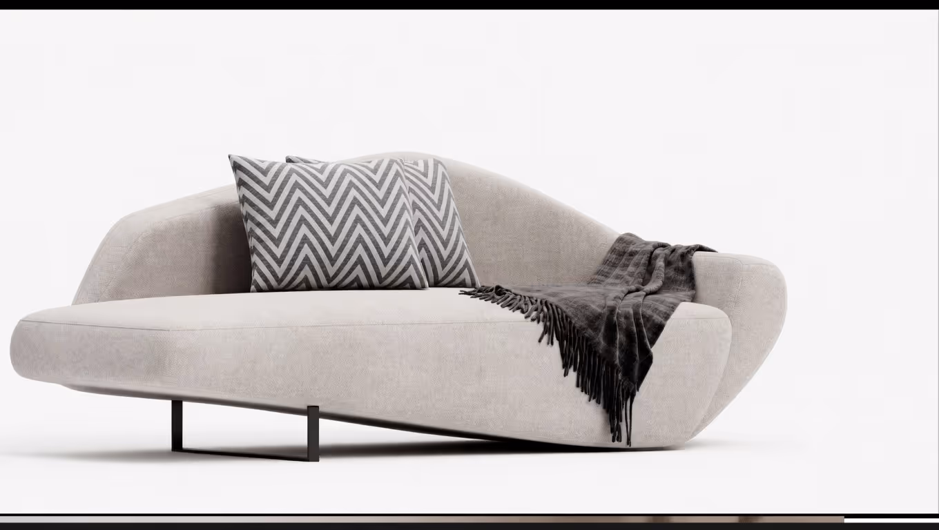 Grey Executive Office Sofa
