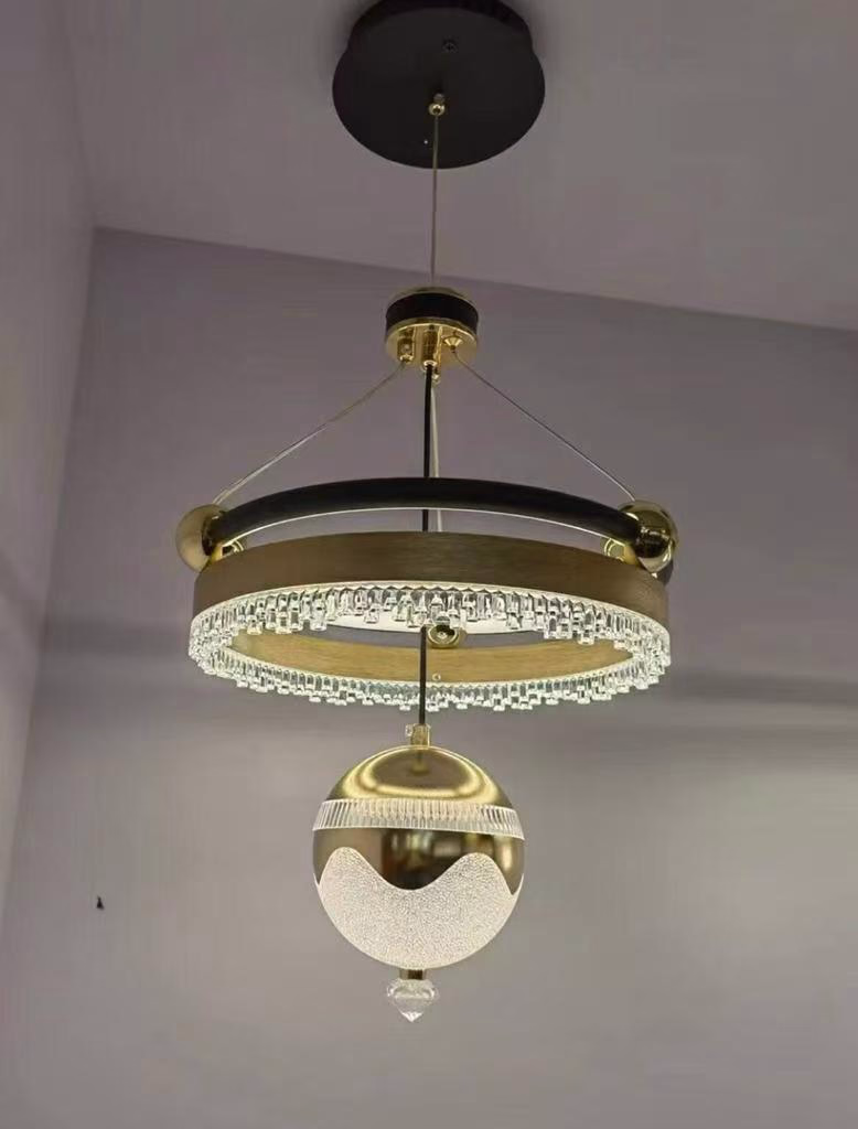 Round LED Pendant Drop Light - Architectural Detail