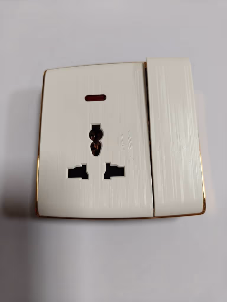 13A Multi Big Button Socket