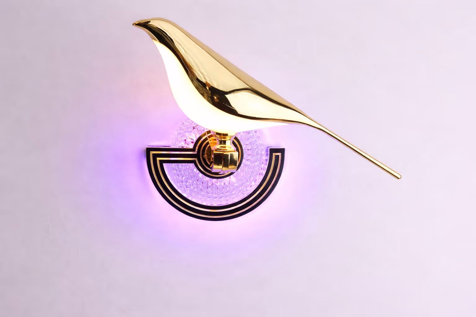 Luxury Quality Mounted Wall Bird Light